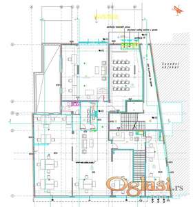 Vračar Poslovni prostor 380m2, Južni bulevar 78